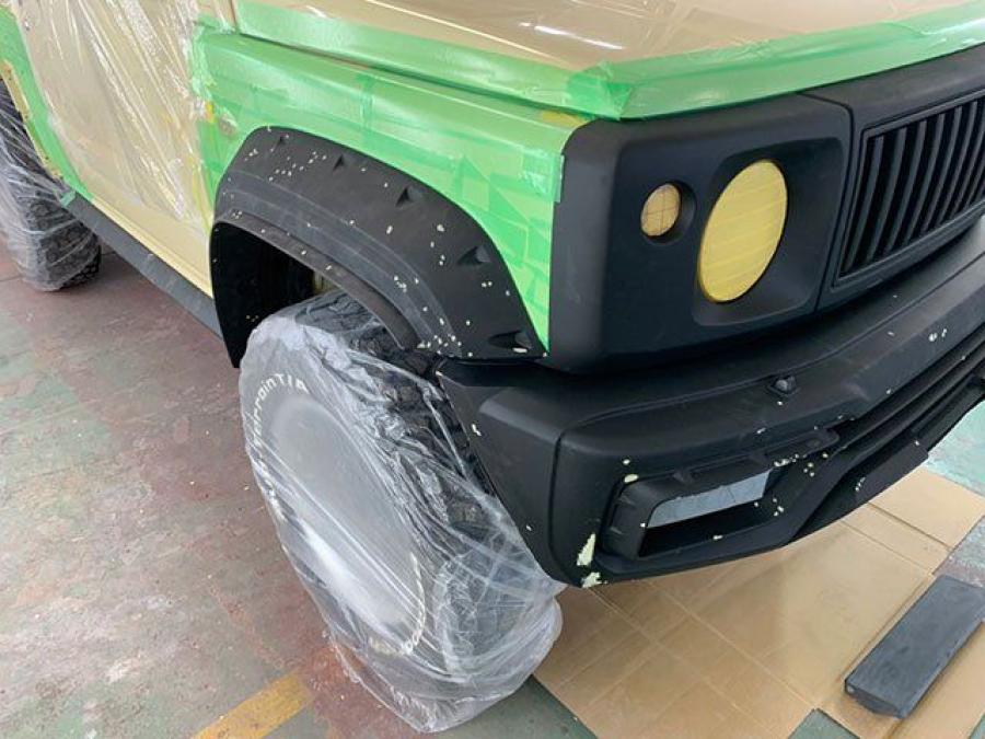 Детали создания Suzuki Jimny by Wald 2018 года  (фото 7 из 9)